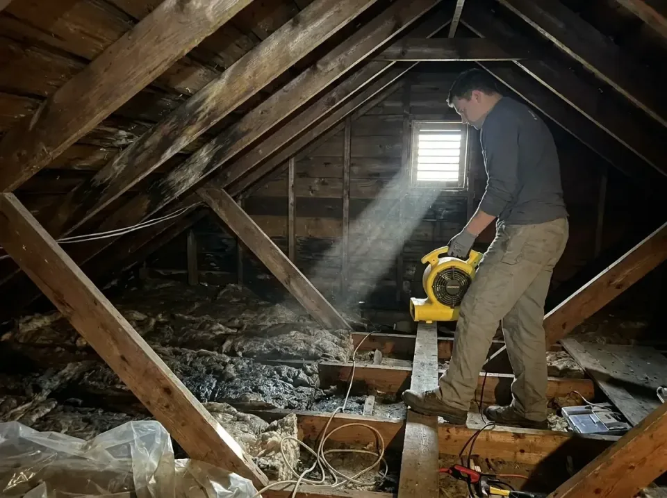 attic-water-damage-drying-proc-007 — frequently asked questions, Emergency Water Extraction & 24/7 Flood Response in Canal F…